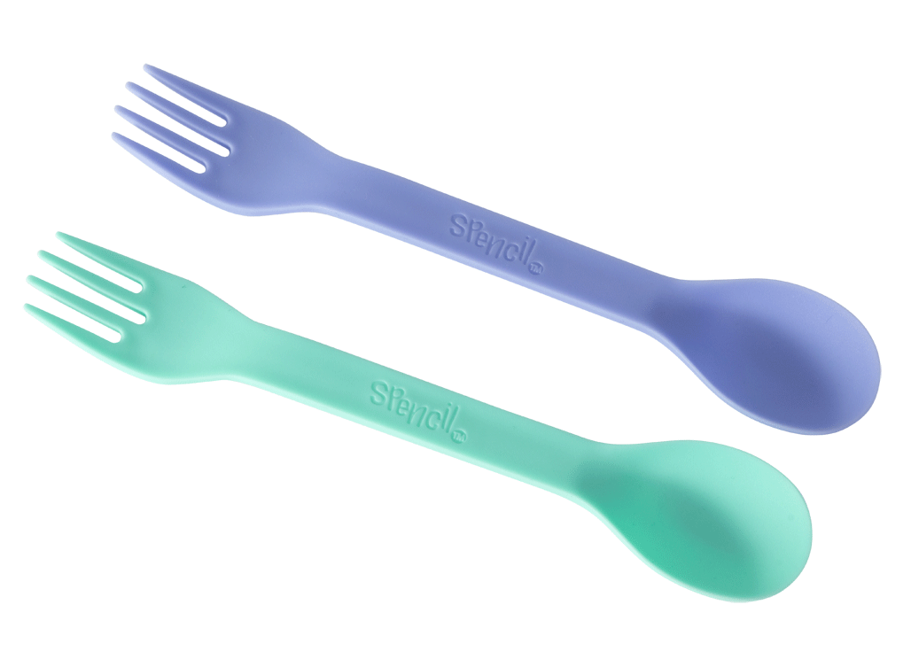 Spork Set 2pk - Mint/Periwinkle