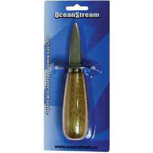 Knife Oyster Wood Handle