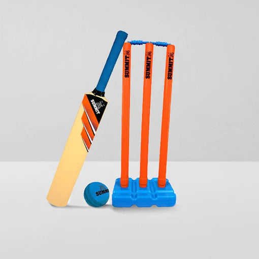 Summit Cricket Set Plastic Orange JNR