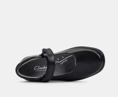 Clarks Indulge Junior Black