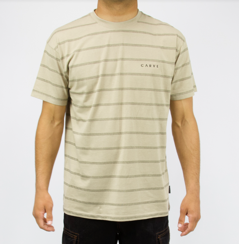 Ballina Men's basic short sleeve tee - Khaki