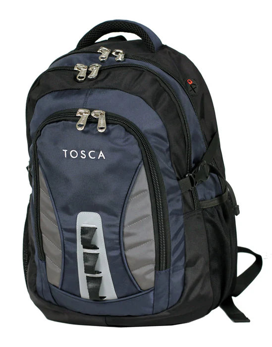 Tosca Backpack - Blue/Grey