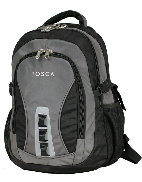 Tosca Backpack - Black/Khaki/Grey