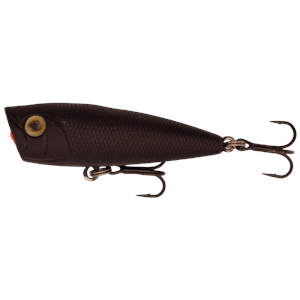 Popper 55 Lure - 11 Matt Black
