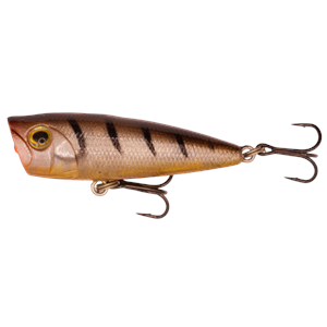 Popper 55 Lure - 12 Brown Tiger