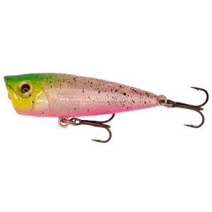Popper 55 Lure - 26 Chartreuse Clear