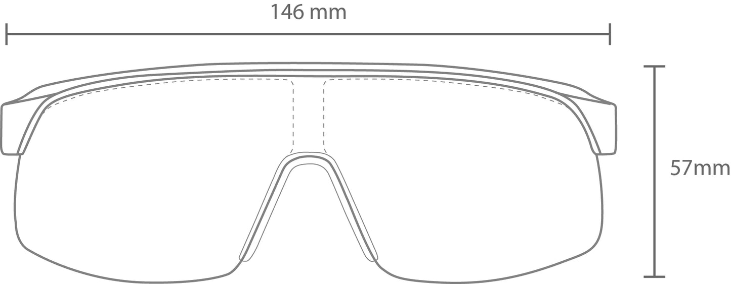 Velocity - Matte Black Frame, Grey Lens with Venting