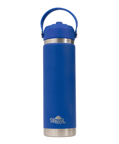 Big Insulated Water Bottle 650ml - Azure