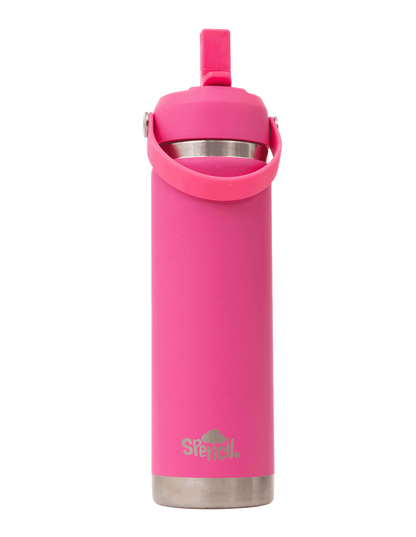 Big Insulated Water Bottle 650ml - Fuchsia
