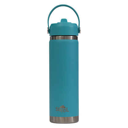 Big Insulated Water Bottle 650ml - Lagoon
