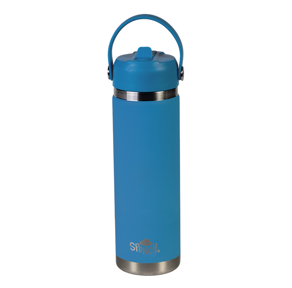 Big Insulated Water Bottle 650ml - Pacific