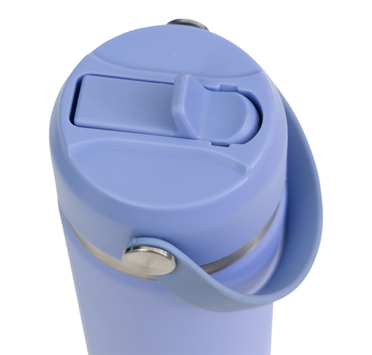 Big Insulated Water Bottle 650ml - Periwinkle