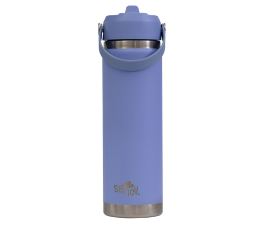 Big Insulated Water Bottle 650ml - Periwinkle