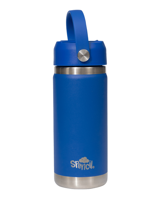 Little Insulated Water Bottle 470ml - Azure