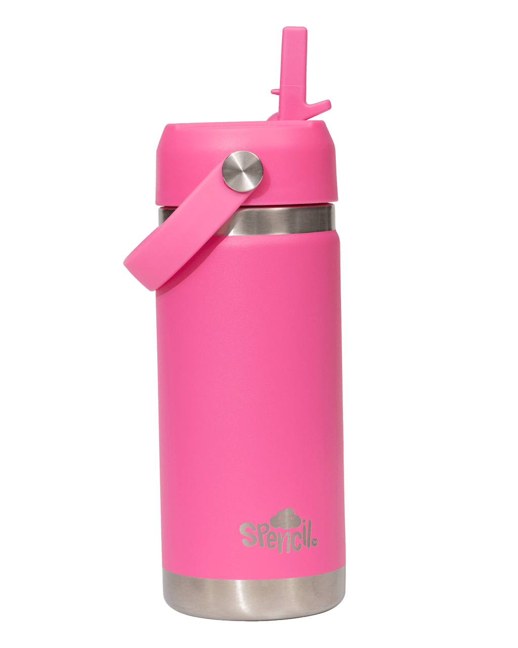 Little Insulated Water Bottle 470ml - Fuschia