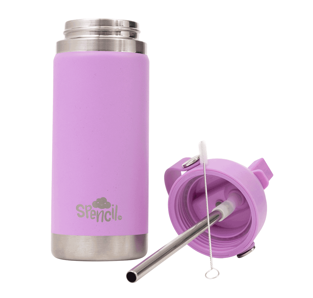Little Insulated Water Bottle 470ml - Lilac