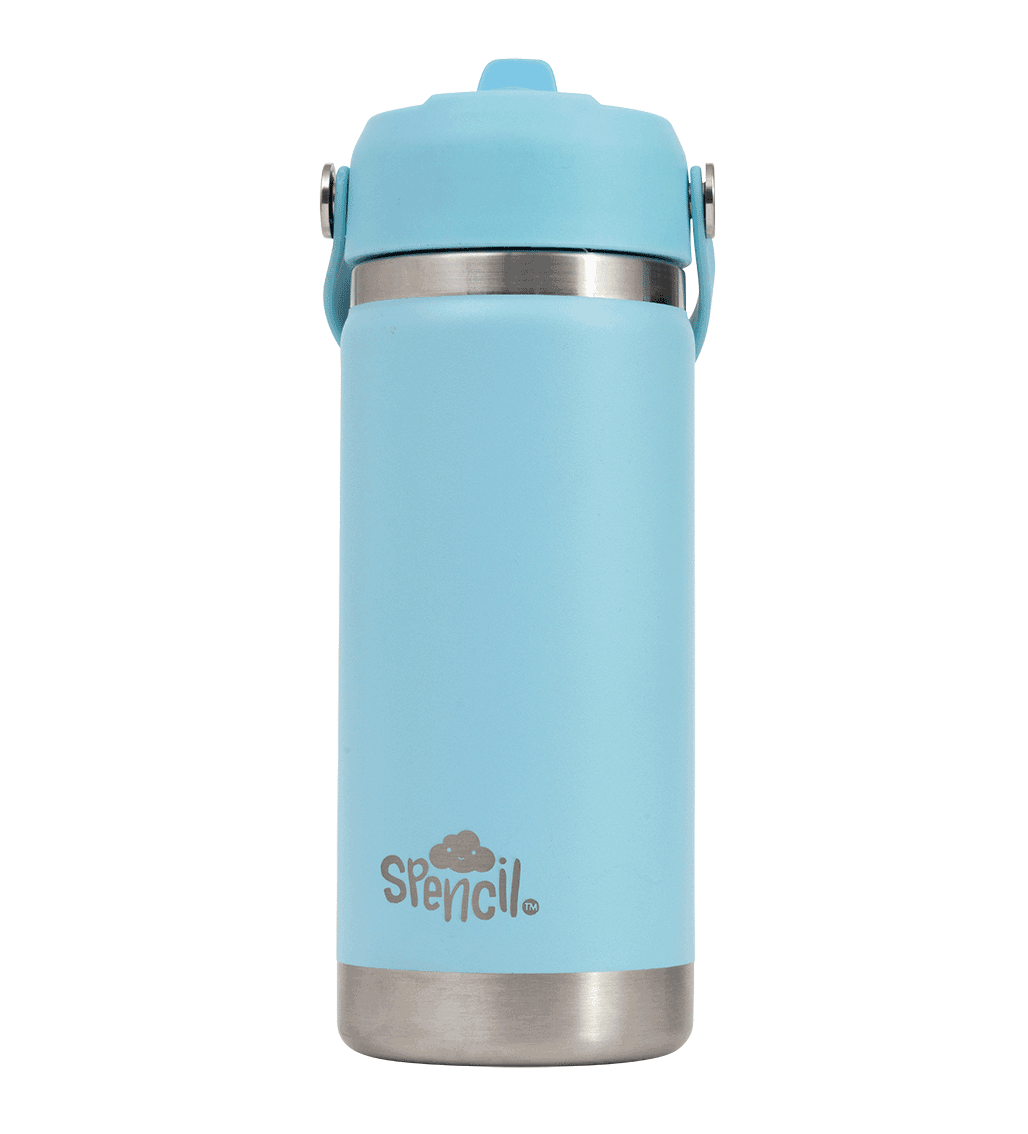 Little Insulated Water Bottle 470ml - Sky
