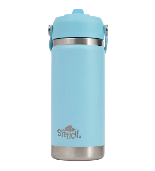 Little Insulated Water Bottle 470ml - Sky