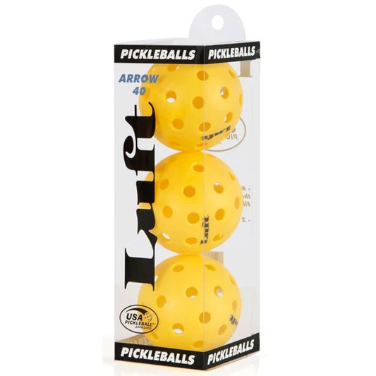 Luft Pickleballs Arrow 40 - 3 Pack