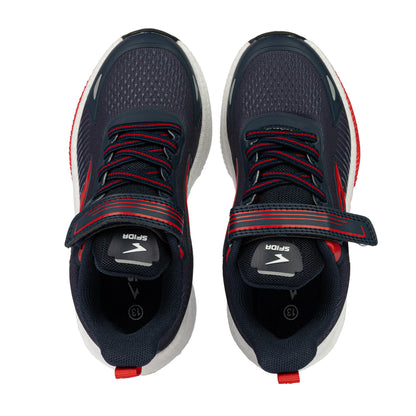 Sfida Zephyr 2.0 Boys Runners (Velcro) - Navy/Red