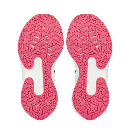 Sfida Zephyr 2.0 Girls Runners (Velcro) - Navy/Lavender/Fuchsia