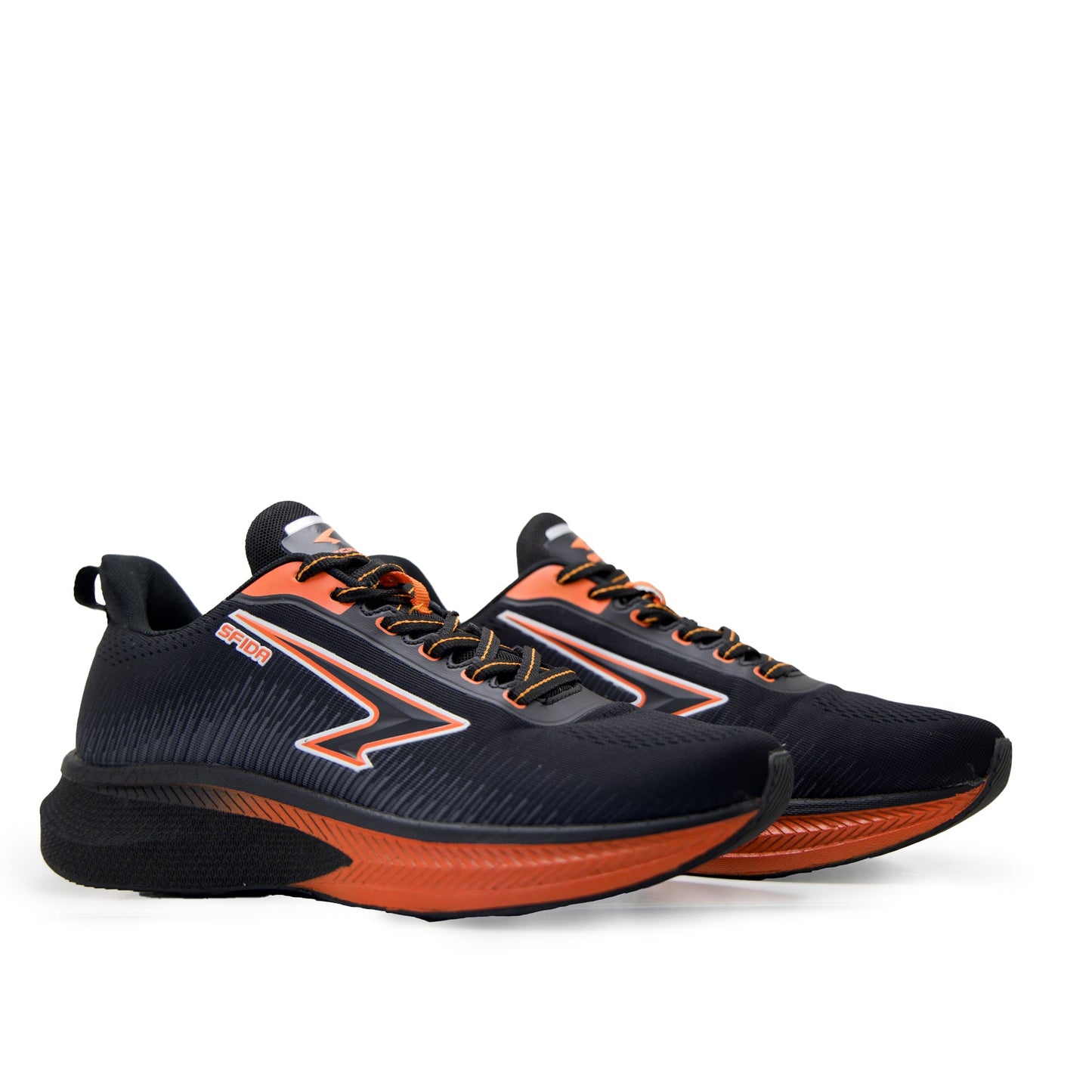 Sfida Performance  Mens Runner - Black/Orange