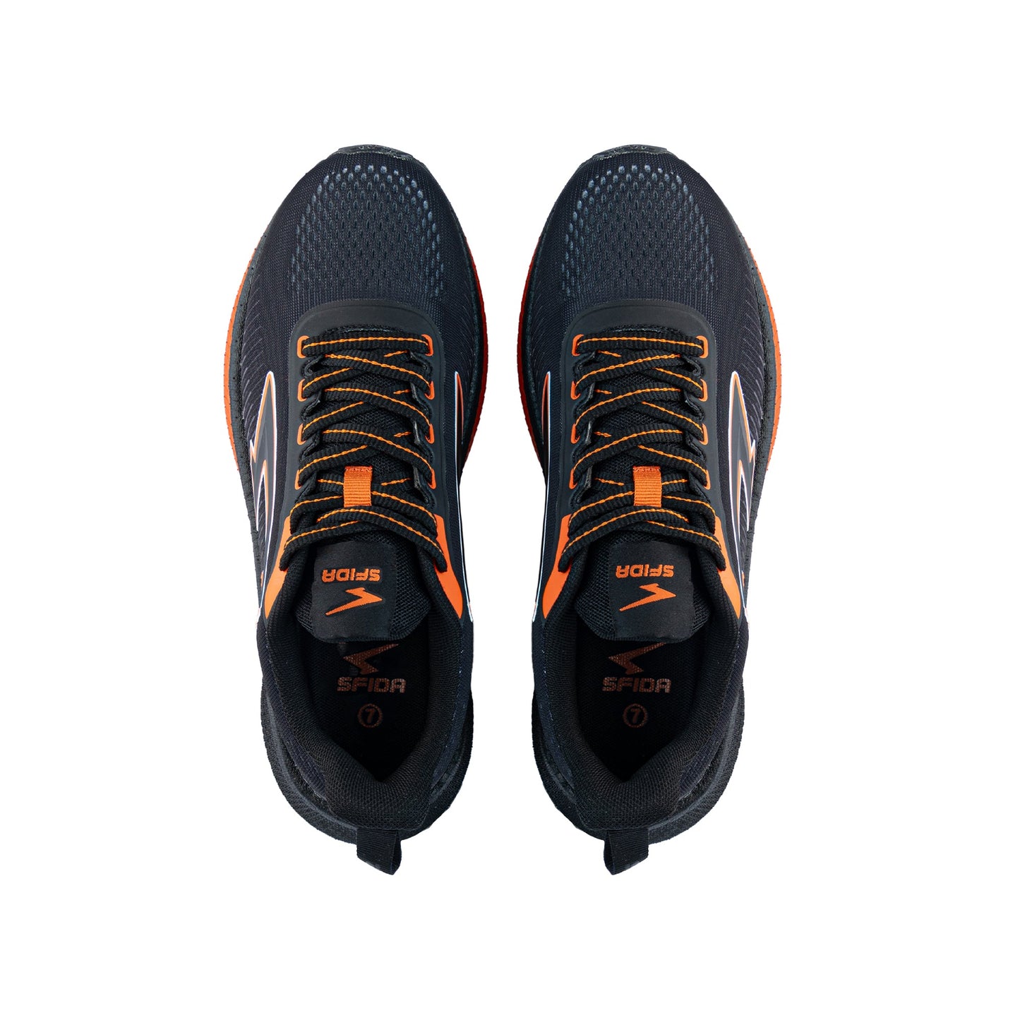 Sfida Performance  Mens Runner - Black/Orange