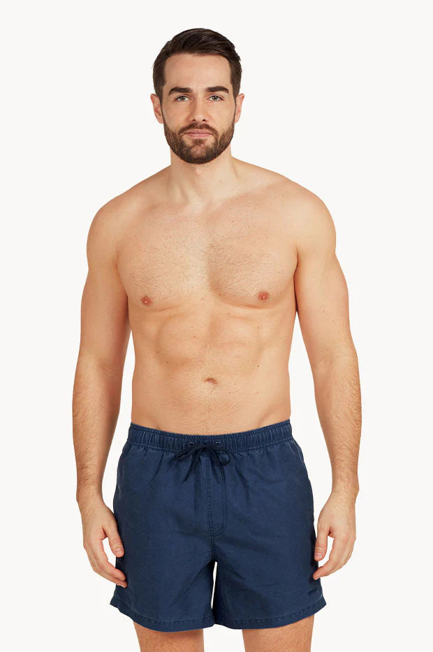 Zoggs Mens Mosman Washed 15 inch Shorts - Navy