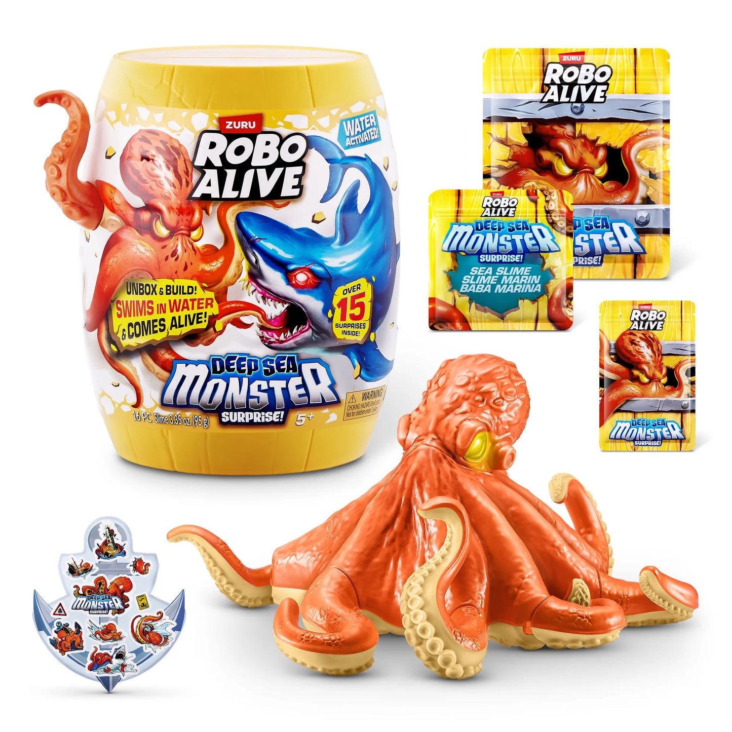 Zuru Robo Alive Deep Sea Monsters Surprise Assorted*