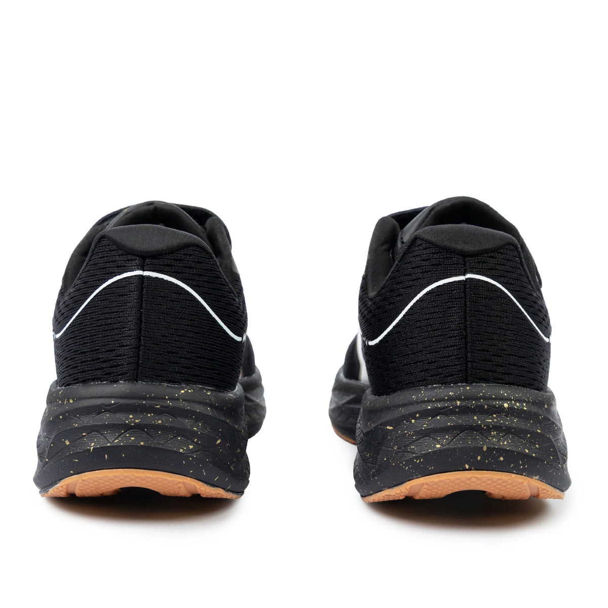 Zyric V Strap Boys Runner - Black/Gold