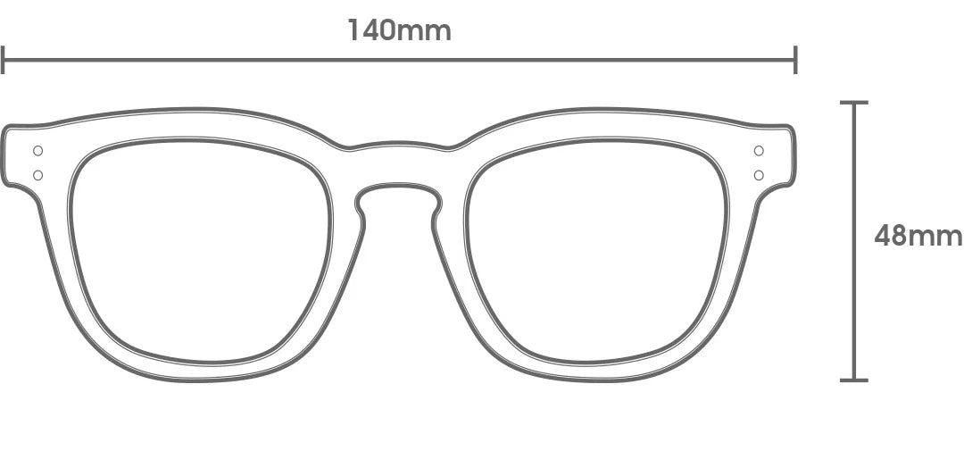 Havana - Gloss Black Frame with Green Iridium Lens