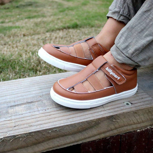 Billycart Kids Lennie tan unisex toddler sandals