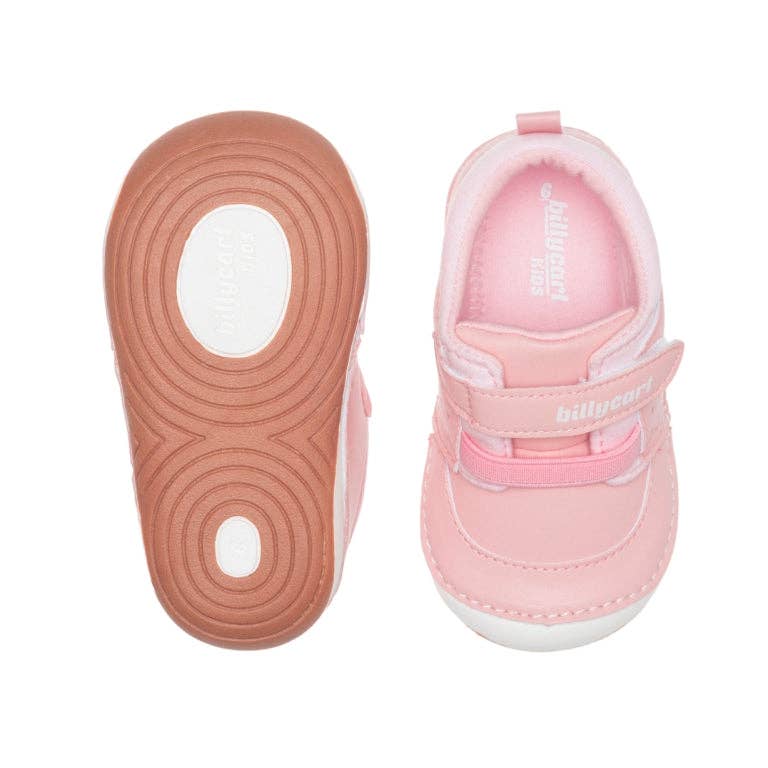 Billycarts Kids Ellie pink baby and toddler girls sneakers