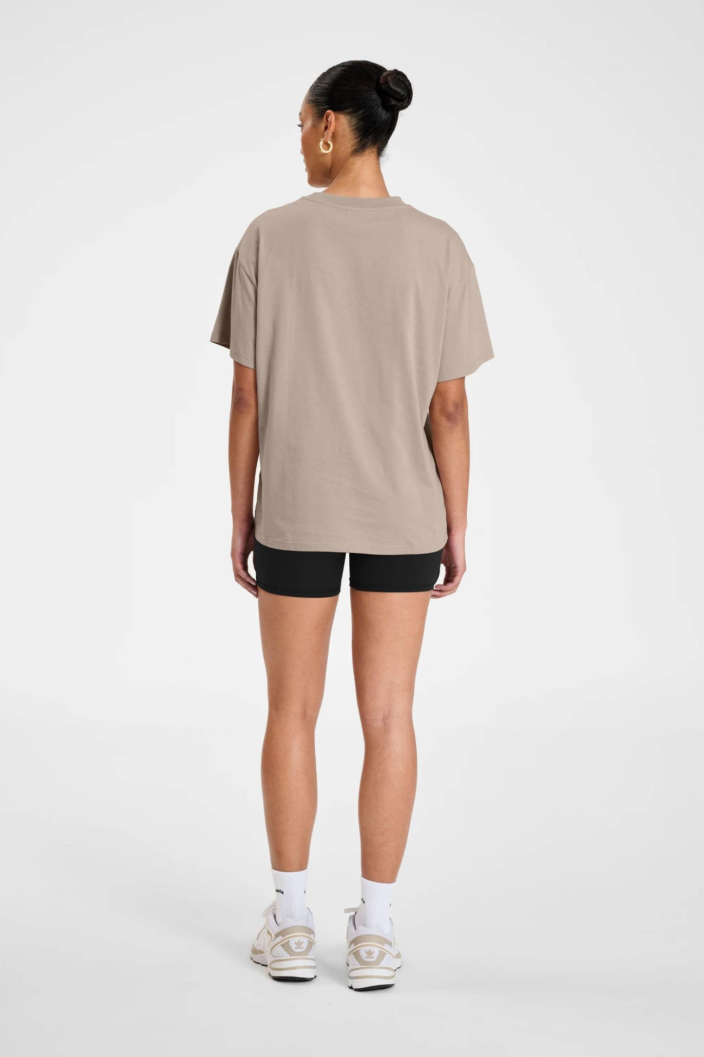ALLFENIX Waves Logo Tee: Taupe