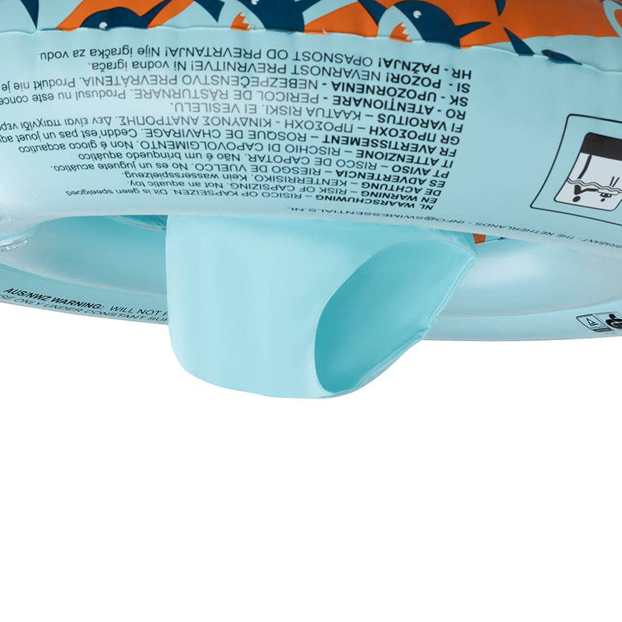 Swim Essentials Inflatable Baby Swimseat - Tropic Shark, 0-1 yrs