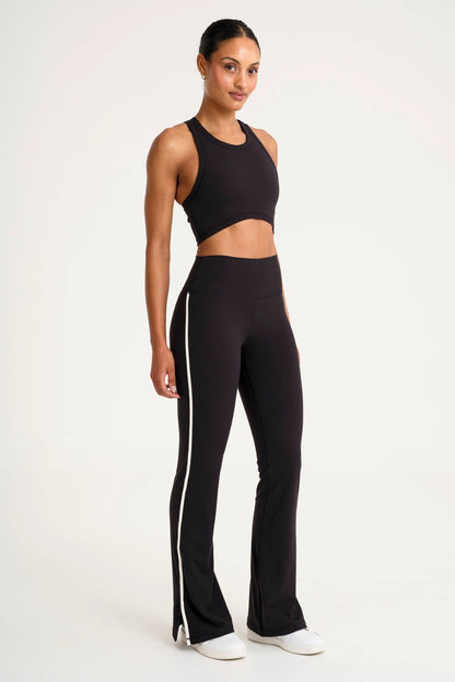 ALLFENIX CloudCore High Neck Longline Sports Bra - Black