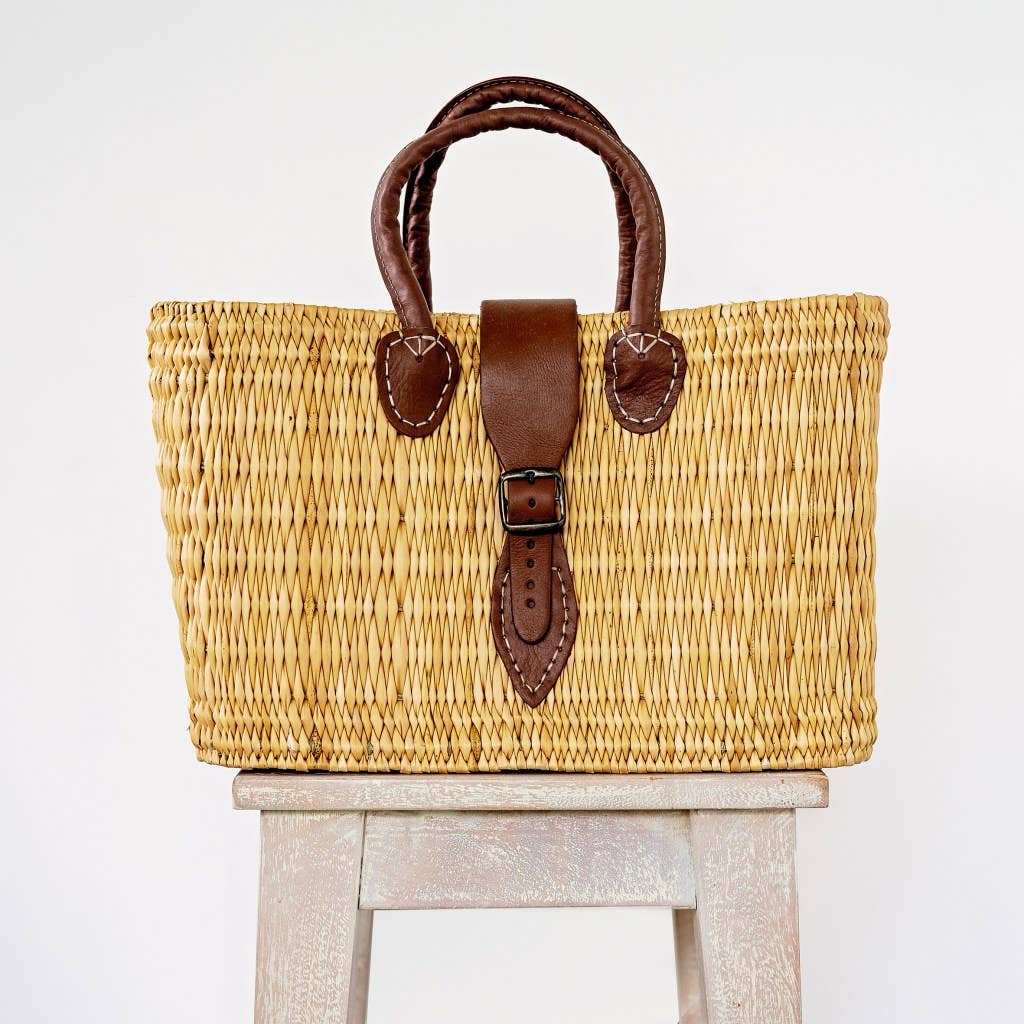 Reed Basket Medium With Buckle