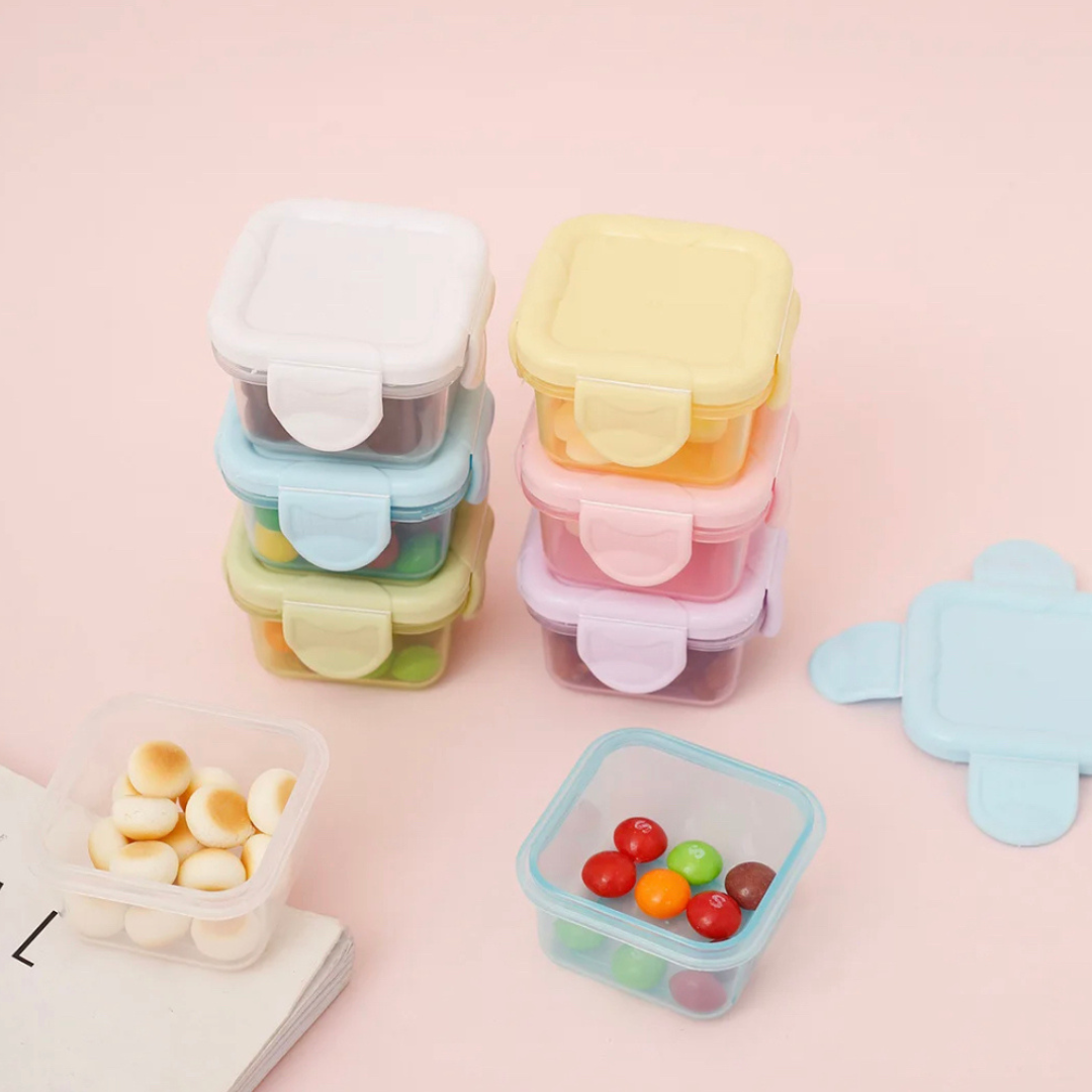 Small Snack Containers - 4 Pack