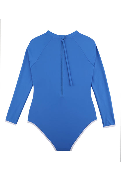 Seafolly Kids Essentials Paddle Suit - Azure
