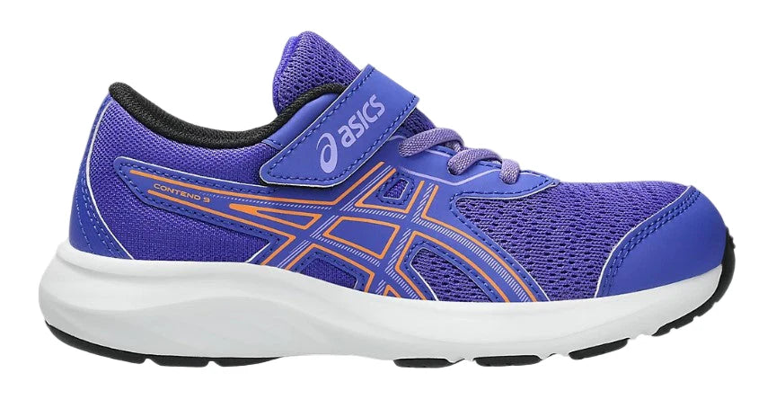 Asics Contend  9 PS Kids - Cobalt Burst/Amethyst (Velcro)