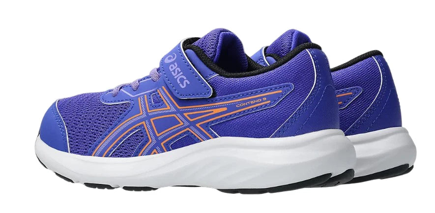 Asics Contend  9 PS Kids - Cobalt Burst/Amethyst (Velcro)