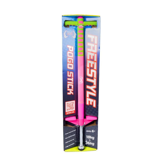 Cooee Freestyle Pogo Stick - Pink/Green