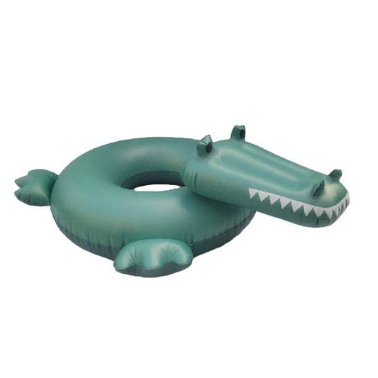 Swim Essentials Inflatable Swim Ring -  Green Dino, 95 cm