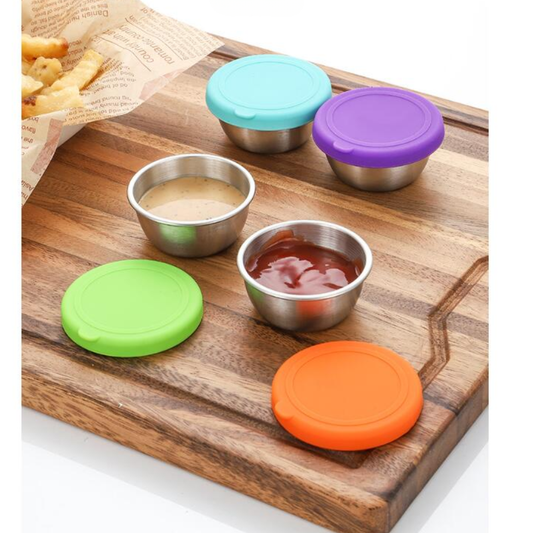 Stainless Steel Sauce & Condiment Containers