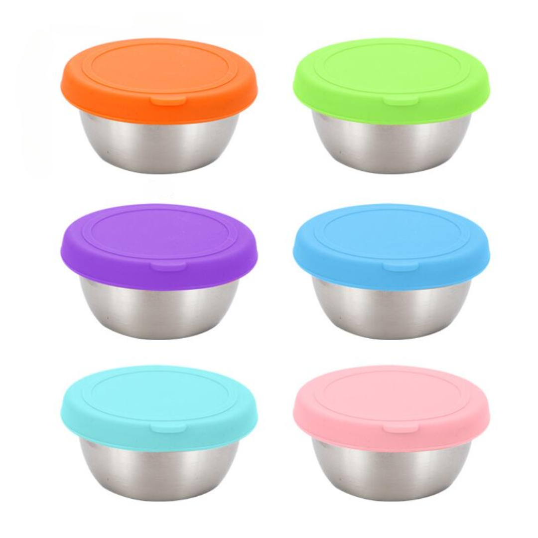 Stainless Steel Sauce & Condiment Containers