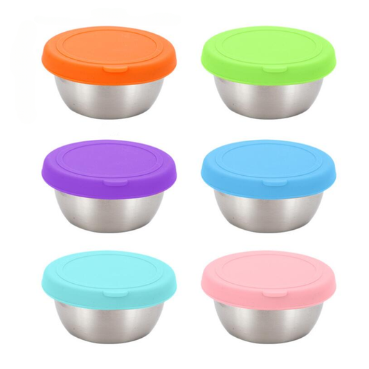 Stainless Steel Sauce & Condiment Containers