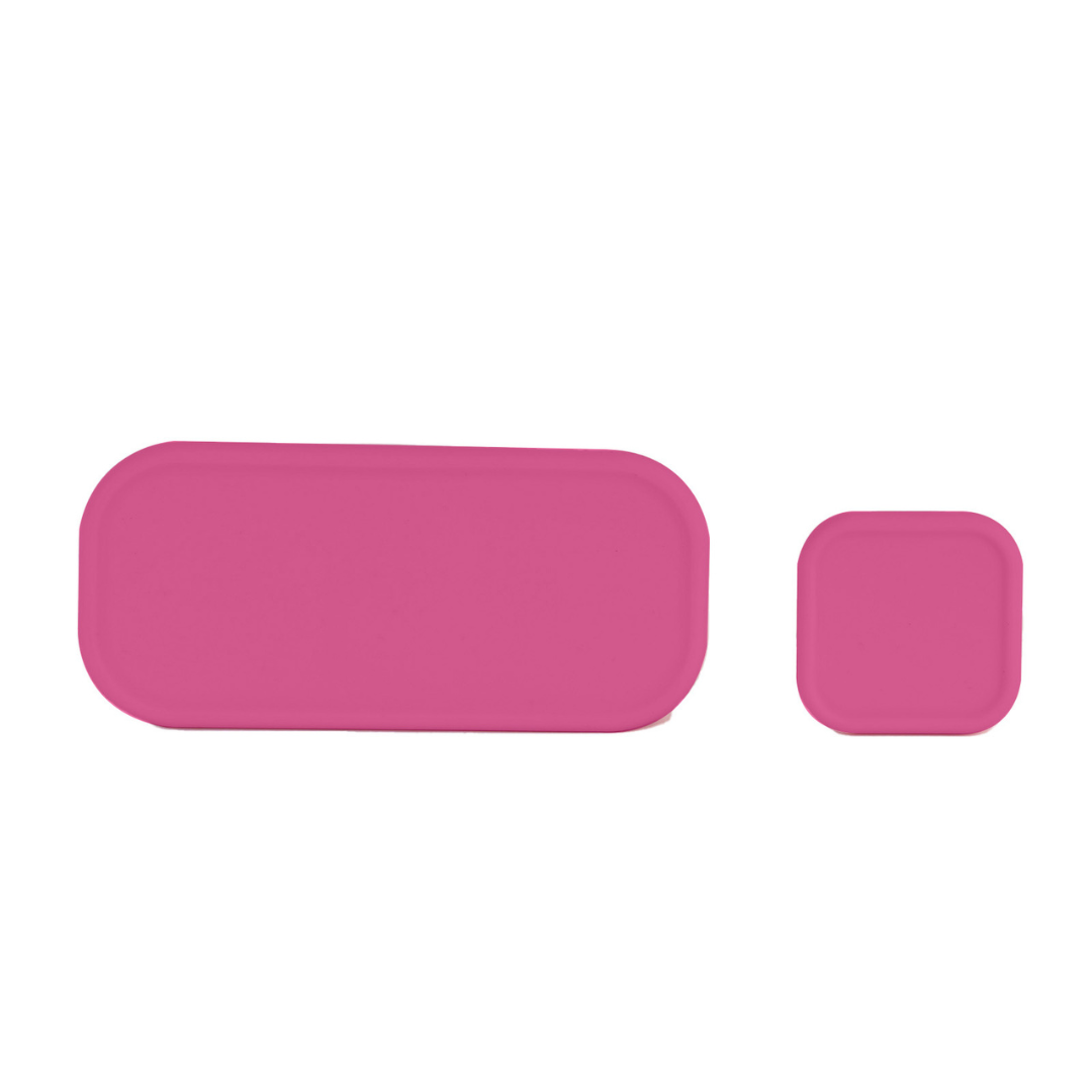 Mighty Minis Stainless Steel Containers – Set of 2 - Pink
