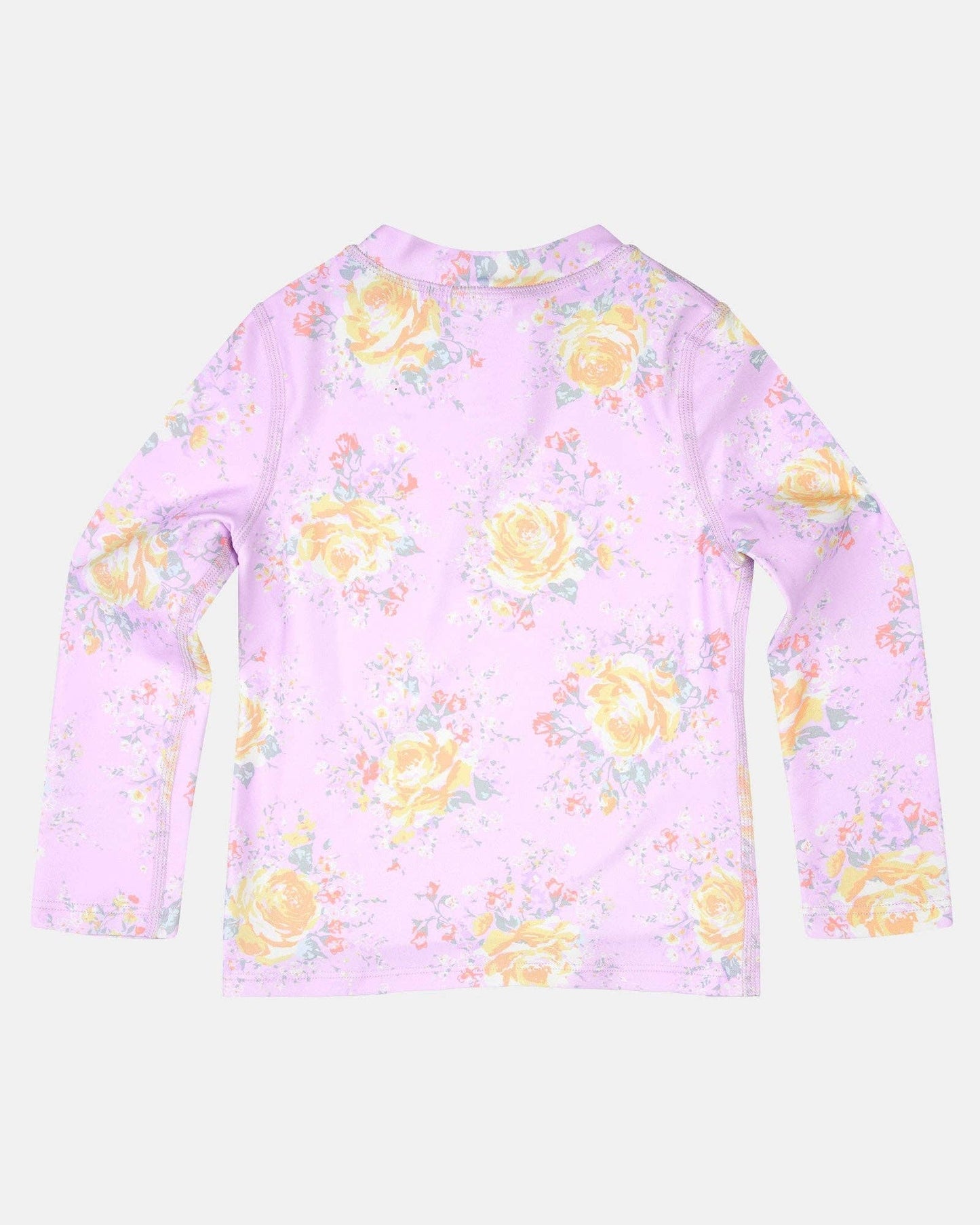 Swim Kids Rashie L/S Full Zip Classic - Scarlet