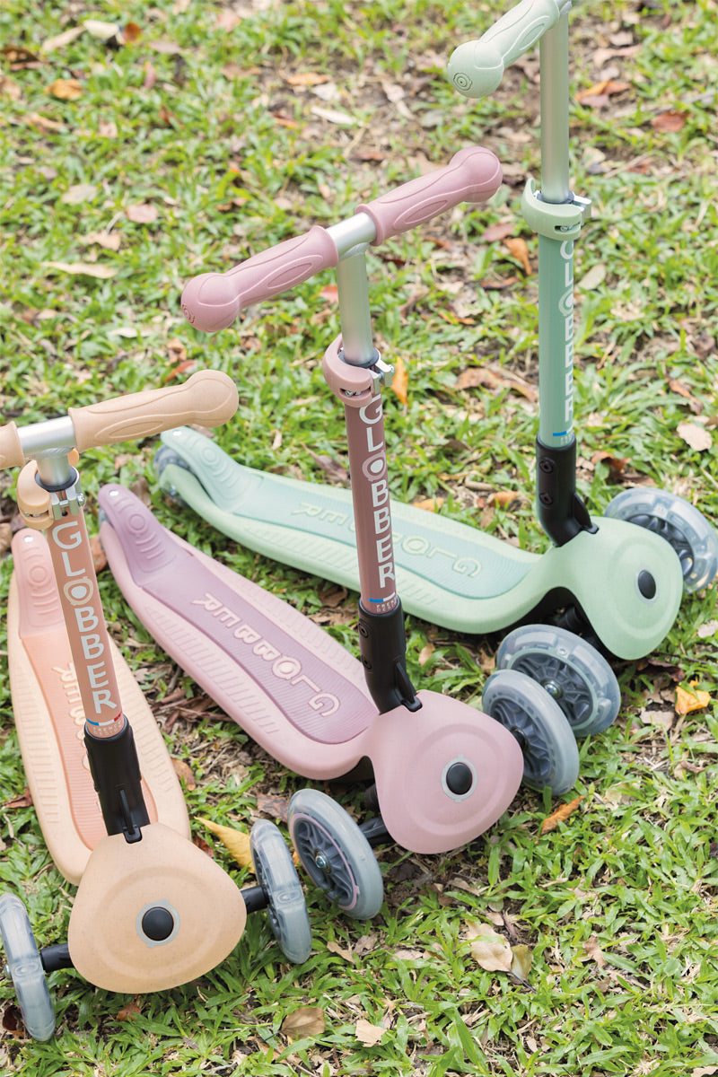 Globber Junior Foldable Lights Ecologic- Blueberry (2+yrs)