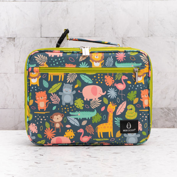 Insulated Lunch Bag - Zoo Friends